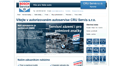 Desktop Screenshot of cruservis.cz